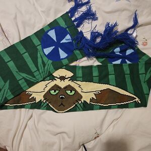 Avatar The Last Airbender Samurai Momo Knit Scarf CultureFly Exclusive Aang Zuko